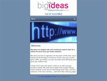 Tablet Screenshot of bigideas.com.au