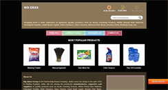 Desktop Screenshot of bigideas.co.in